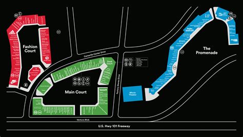 camarillo outlets center map.